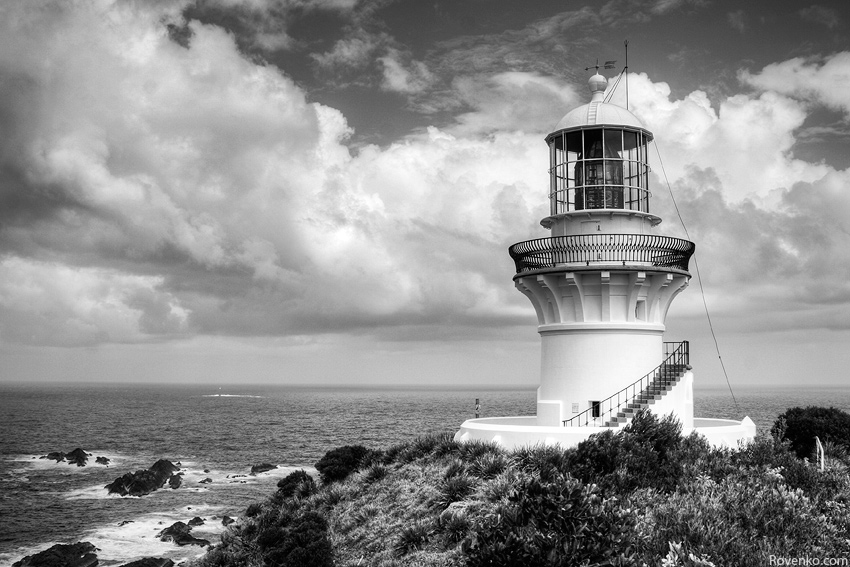 Sugarloaf Point Lighthouse, New South Wales Central Coast, Australia