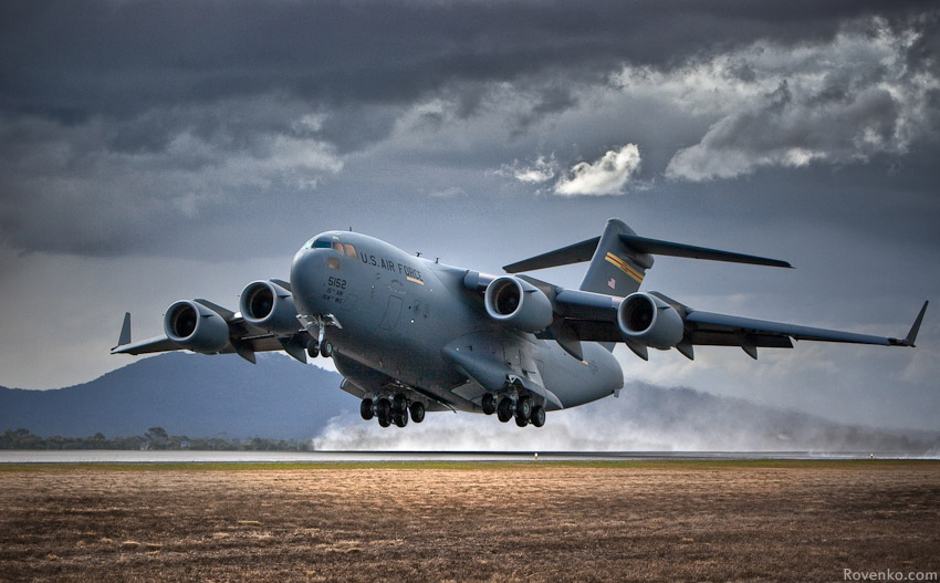 Взлет C-17, Avalon Airshow 2009